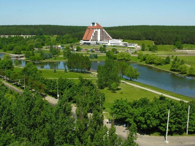 Agat Hotel Minsk Buitenkant foto